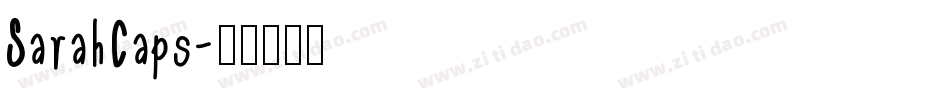 SarahCaps字体转换