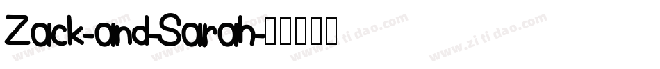 Zack-and-Sarah字体转换