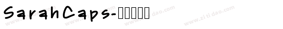 SarahCaps字体转换