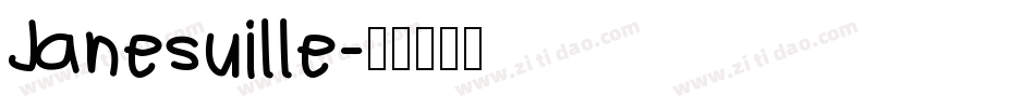 Janesuille字体转换