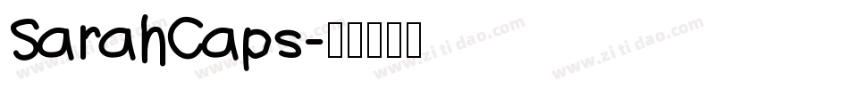 SarahCaps字体转换
