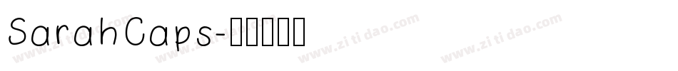 SarahCaps字体转换