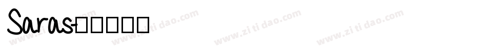 Saras字体转换