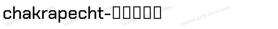 chakrapecht字体转换