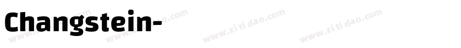 Changstein字体转换