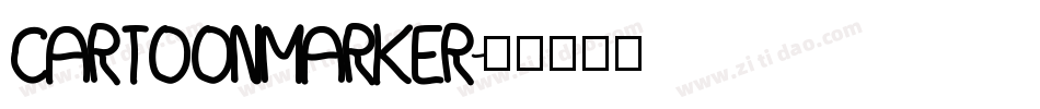 CartoonMarker字体转换