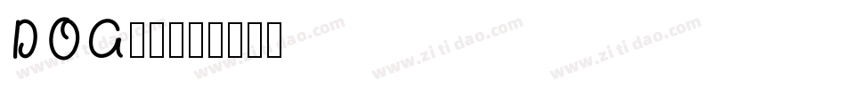 DOG30字体转换
