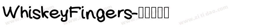 WhiskeyFingers字体转换