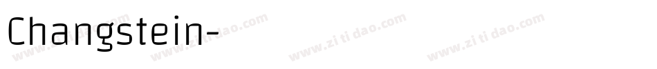 Changstein字体转换
