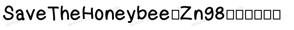 SaveTheHoneybee-Zn98字体转换