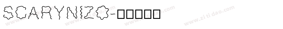 SCARYNIZO字体转换