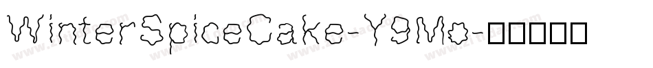 WinterSpiceCake-Y9Mo字体转换