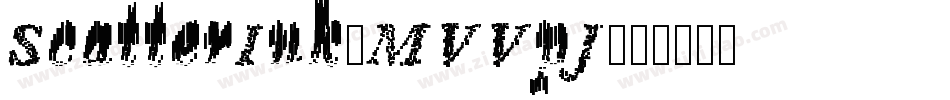 ScatterInk-MVVpJ字体转换