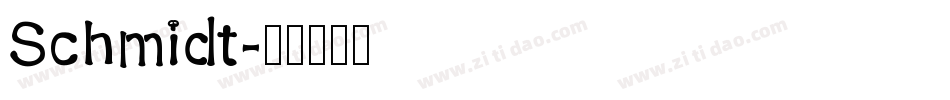 Schmidt字体转换