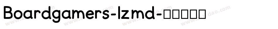 Boardgamers-lzmd字体转换