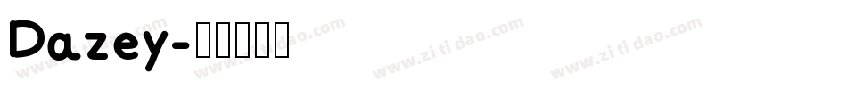 Dazey字体转换