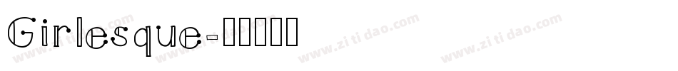 Girlesque字体转换