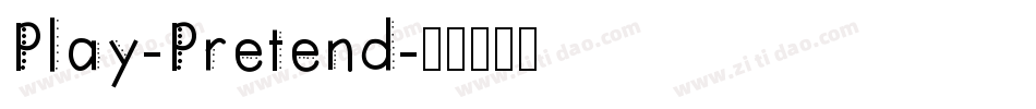 Play-Pretend字体转换
