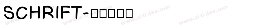 SCHRIFT字体转换