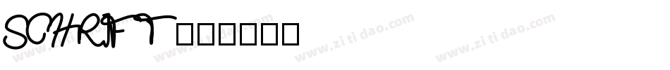 SCHRIFT字体转换