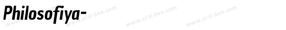 Philosofiya字体转换