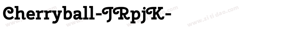 Cherryball-JRpjK字体转换
