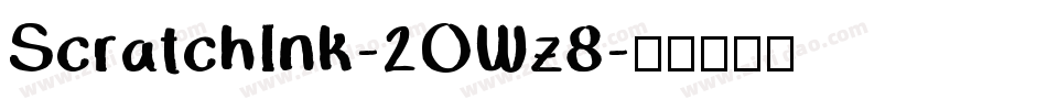ScratchInk-2OWz8字体转换