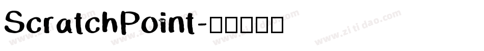 ScratchPoint字体转换