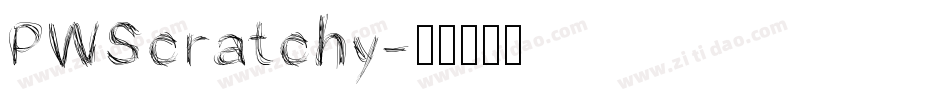 PWScratchy字体转换