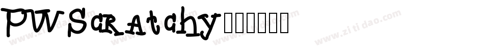 PWScratchy字体转换
