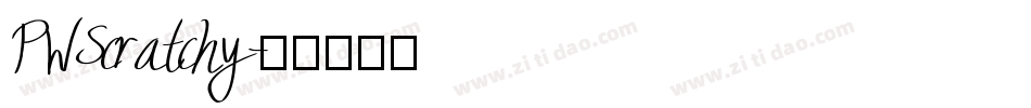 PWScratchy字体转换
