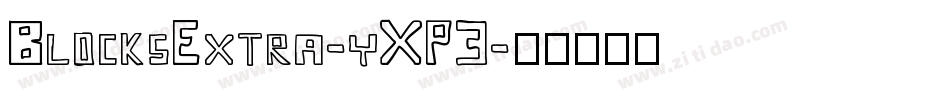BlocksExtra-yXP3字体转换