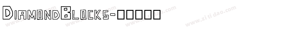 DiamondBlocks字体转换