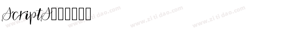 ScriptS字体转换
