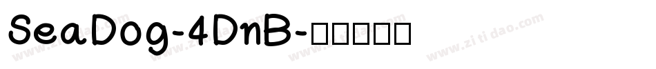 SeaDog-4DnB字体转换
