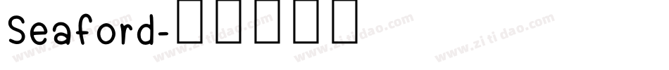 Seaford字体转换
