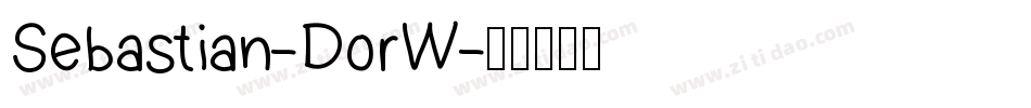 Sebastian-DorW字体转换