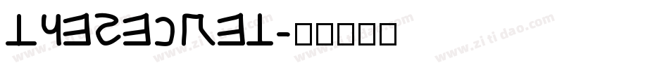 TheSecret字体转换