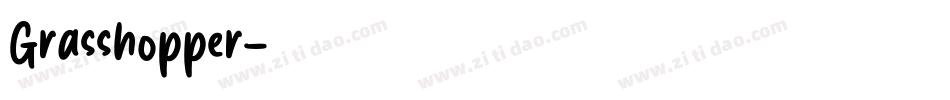 Grasshopper字体转换