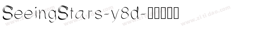 SeeingStars-y8d字体转换