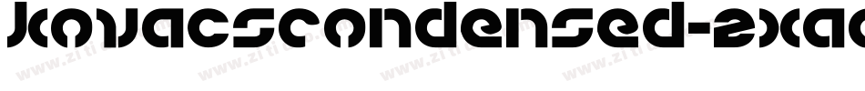 KovacsCondensed-2xao字体转换