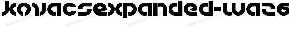KovacsExpanded-waz6字体转换