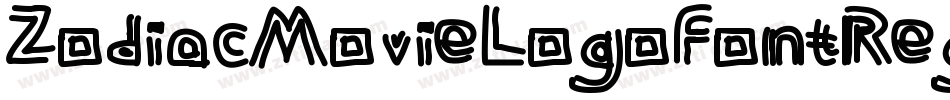 ZodiacMovieLogoFontRegular-Dyo1字体转换