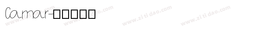 Camar字体转换