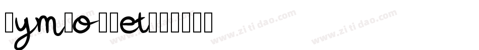 SymbolSet字体转换