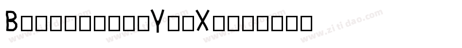 Bassheads-Yz3X2字体转换