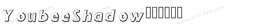 YoubeeShadow字体转换
