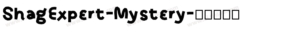ShagExpert-Mystery字体转换