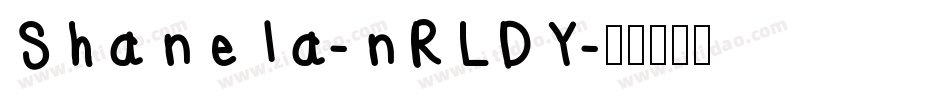 Shanela-nRLDY字体转换