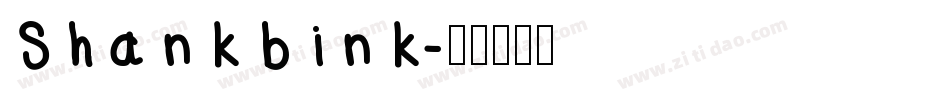 Shankbink字体转换